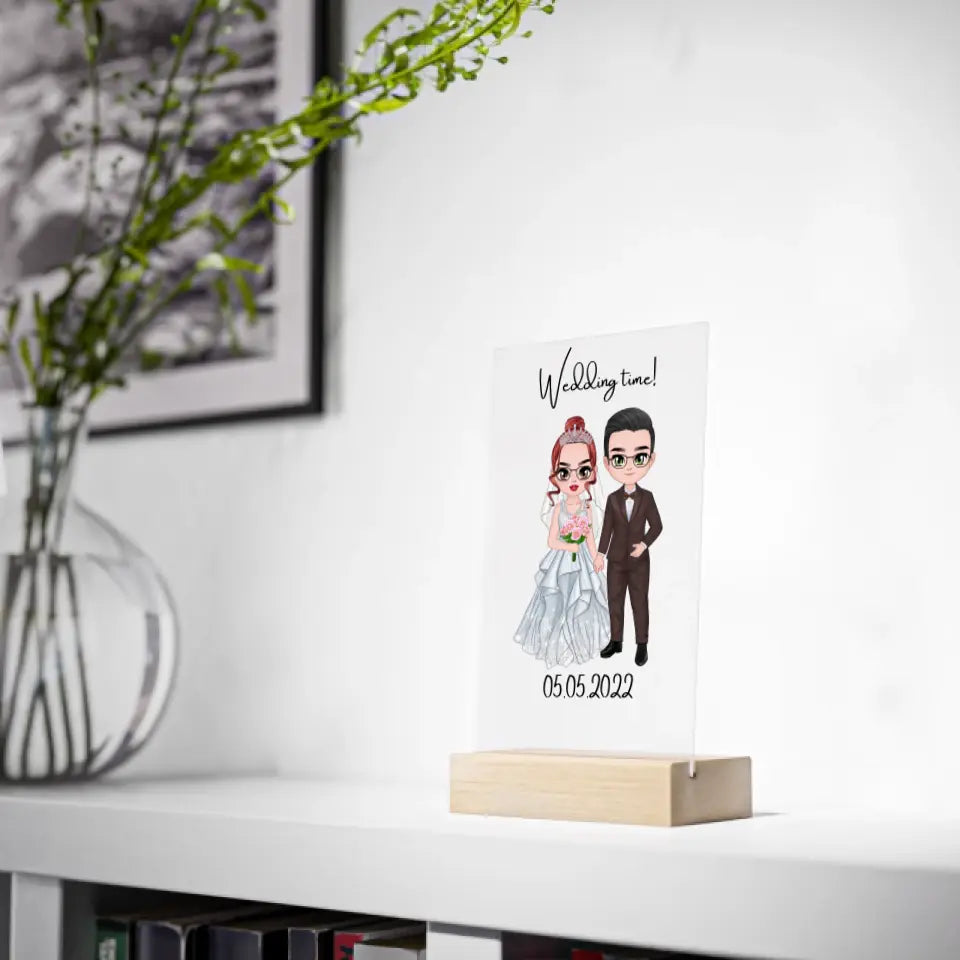 Acryl - Hochzeitskonfigurator