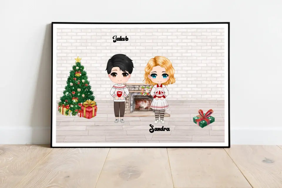 Chibi Familienkonfigurator Poster (Exclusive Weihnachtsedition!)