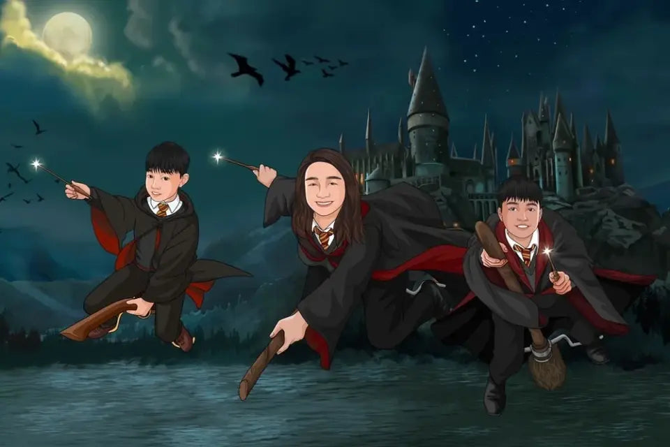 Du als Charakter im Harry Potter Stil