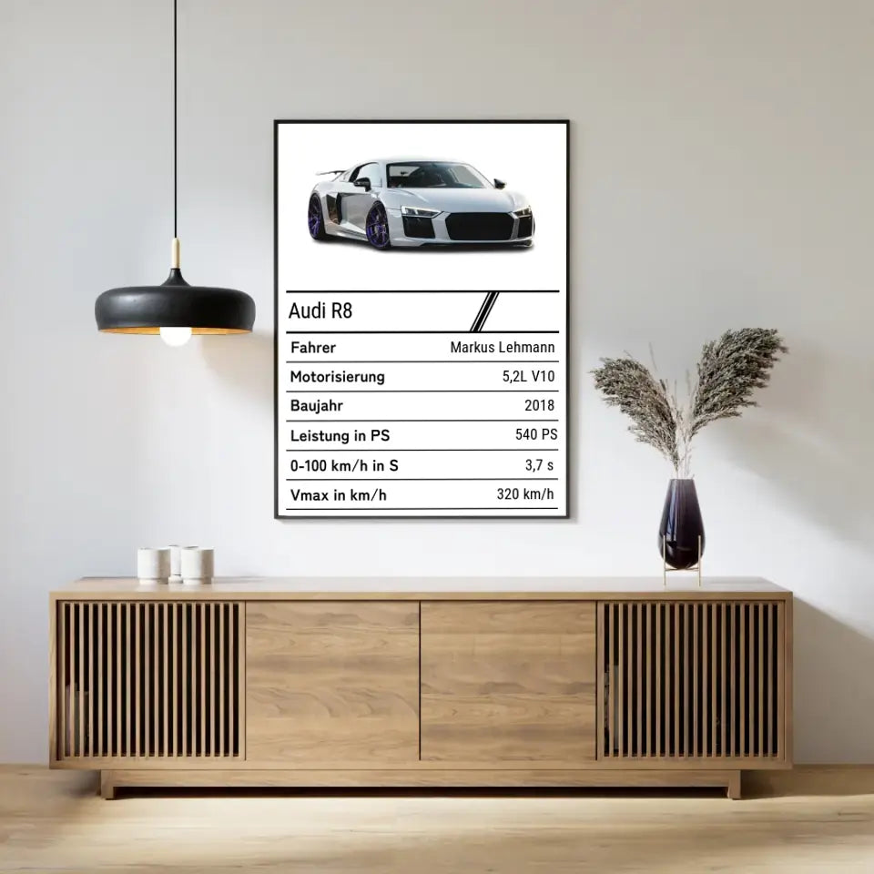 Auto Quartett Poster