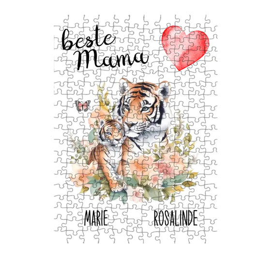 Puzzle - Du & dein Lieblingsmensch als süße Tiere (300 Teile)