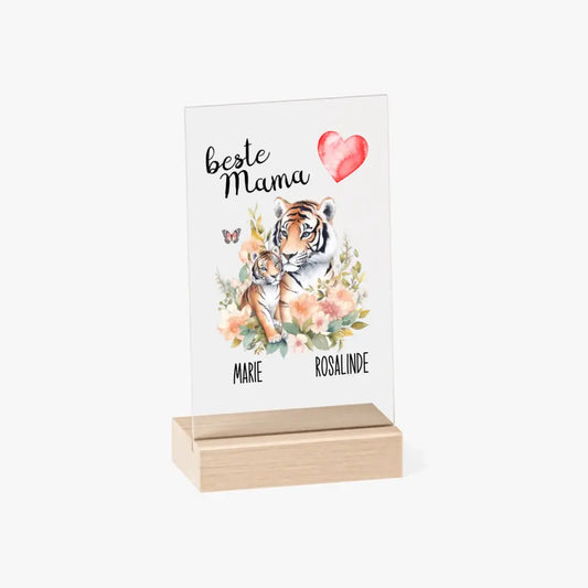 Acryl - Du & dein Lieblingsmensch als süße Tiere