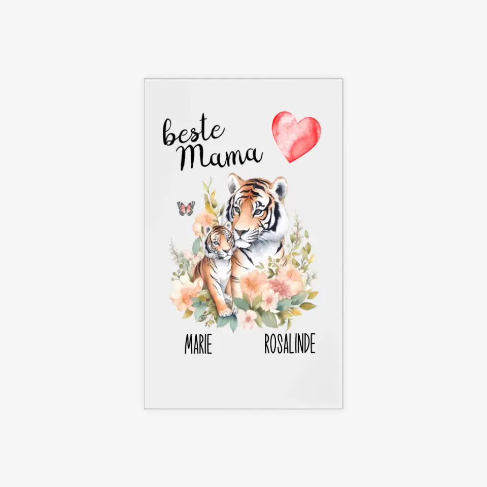 Acryl - Du & dein Lieblingsmensch als süße Tiere