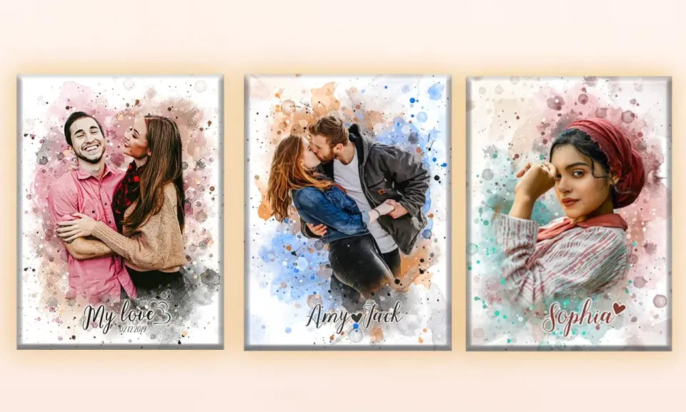 Euer Foto als Aquarellposter