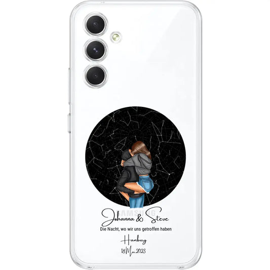 Sternenkarte hochheben Handyhülle (Samsung)