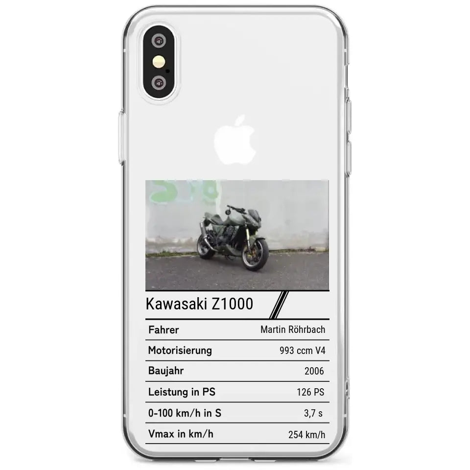 Motorrad Quartett Handyhülle