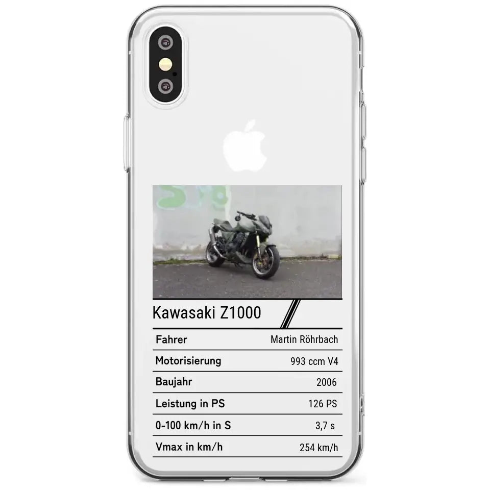 Motorrad Quartett Handyhülle