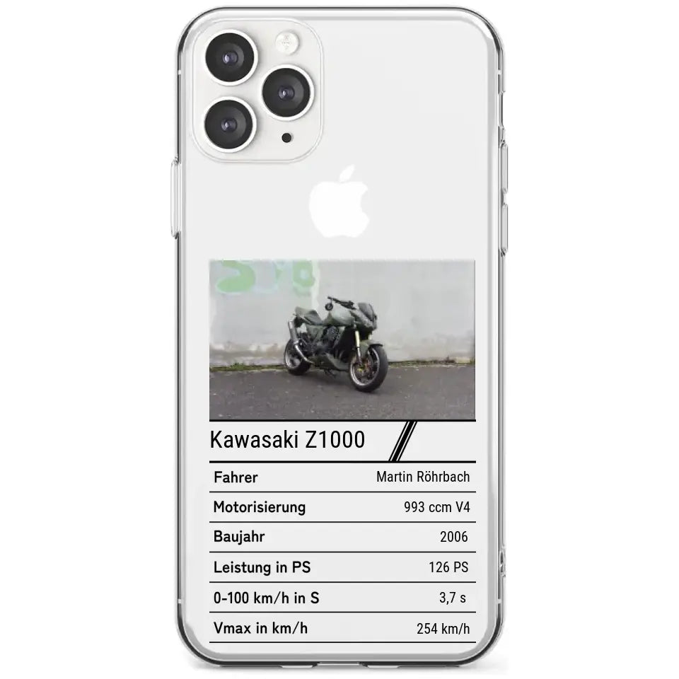 Motorrad Quartett Handyhülle