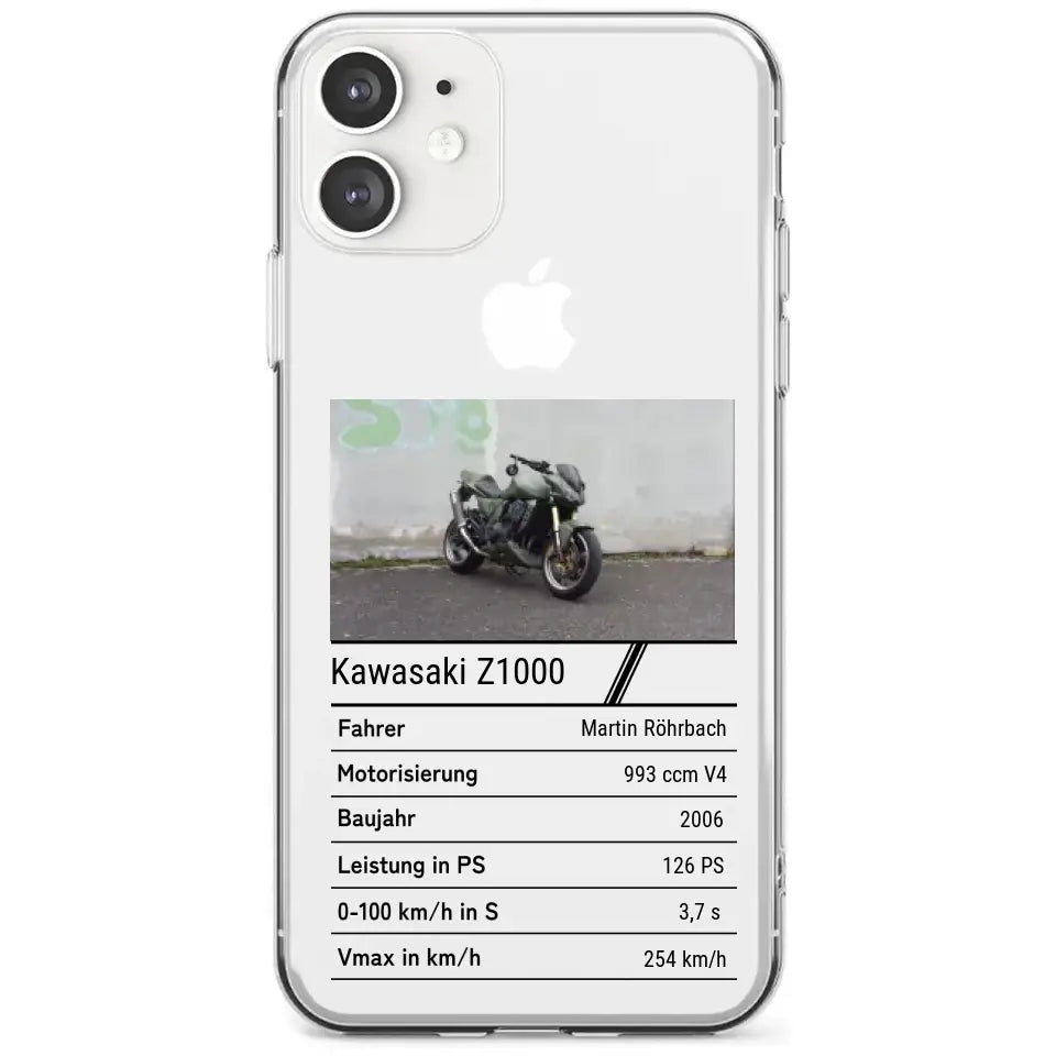 Motorrad Quartett Handyhülle