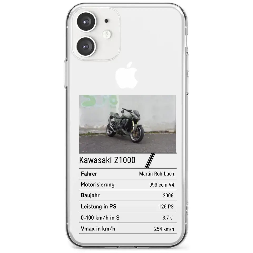 Motorrad Quartett Handyhülle