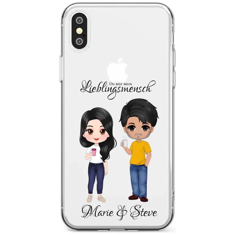 Chibi Couple Handyhülle