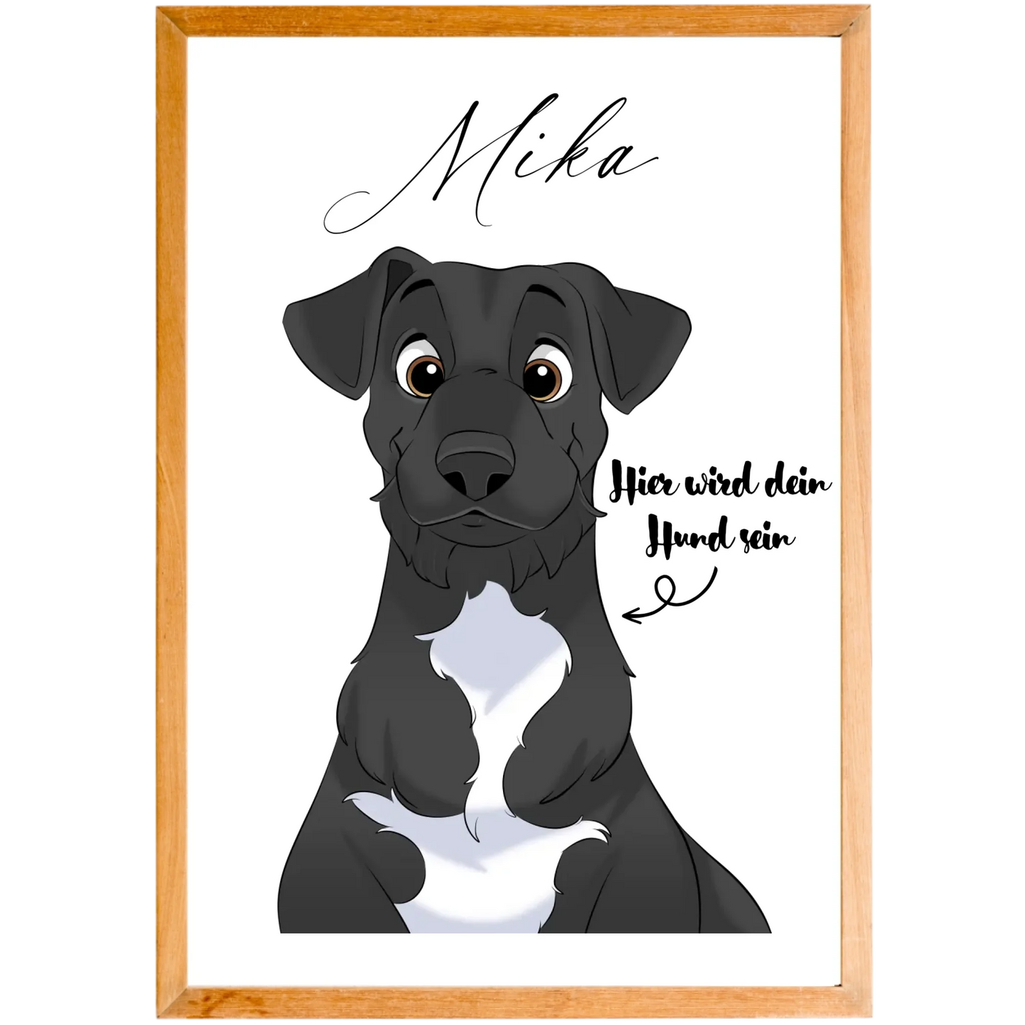 Dein Hund als Cartoon (handgezeichnet)