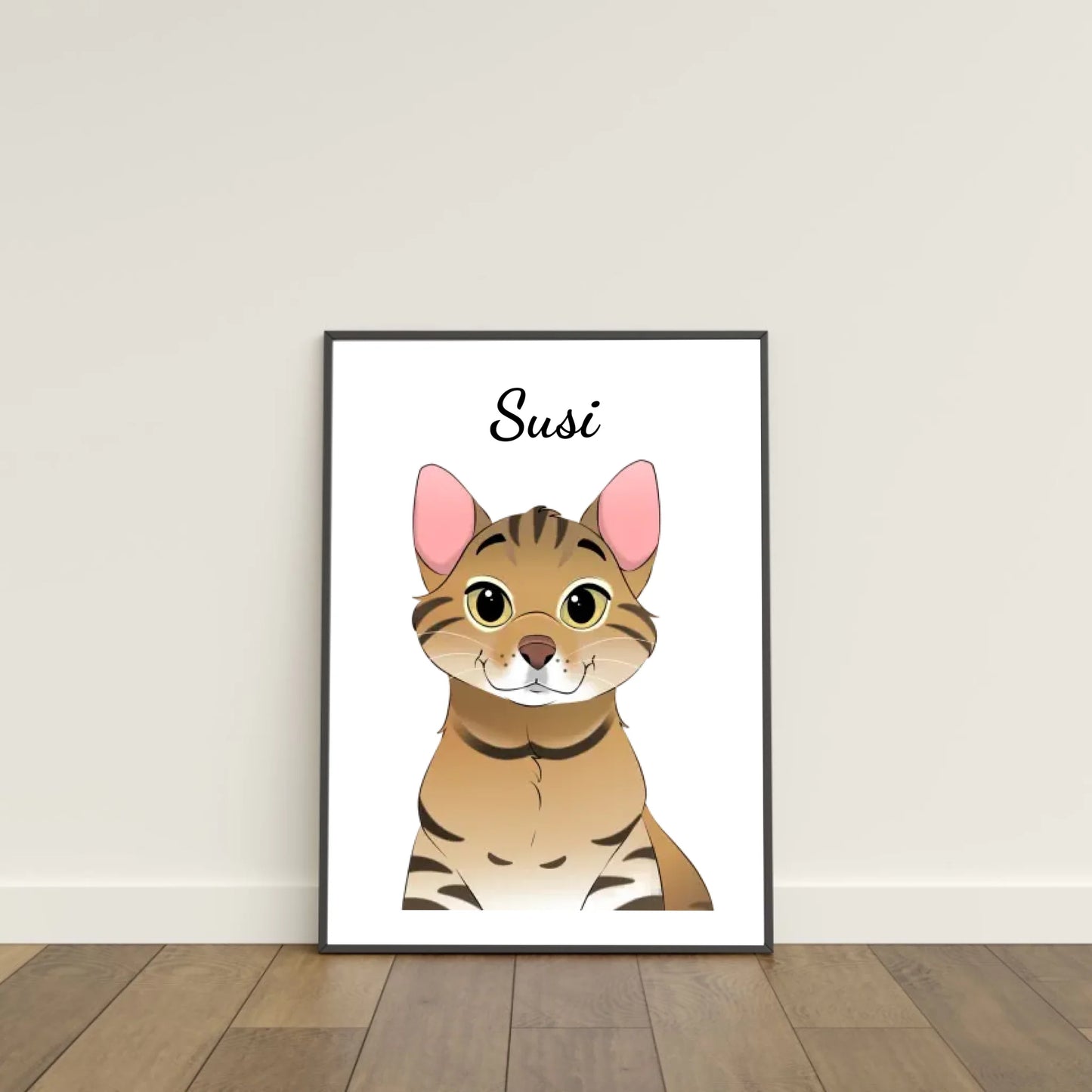 Deine Katze als Cartoon (handgezeichnet)