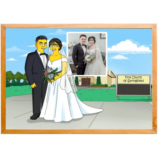 Du als Charakter im Simpsons Stil