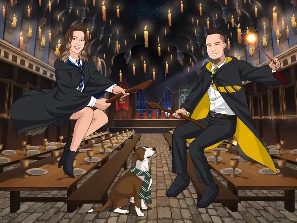 Du als Charakter im Harry Potter Stil